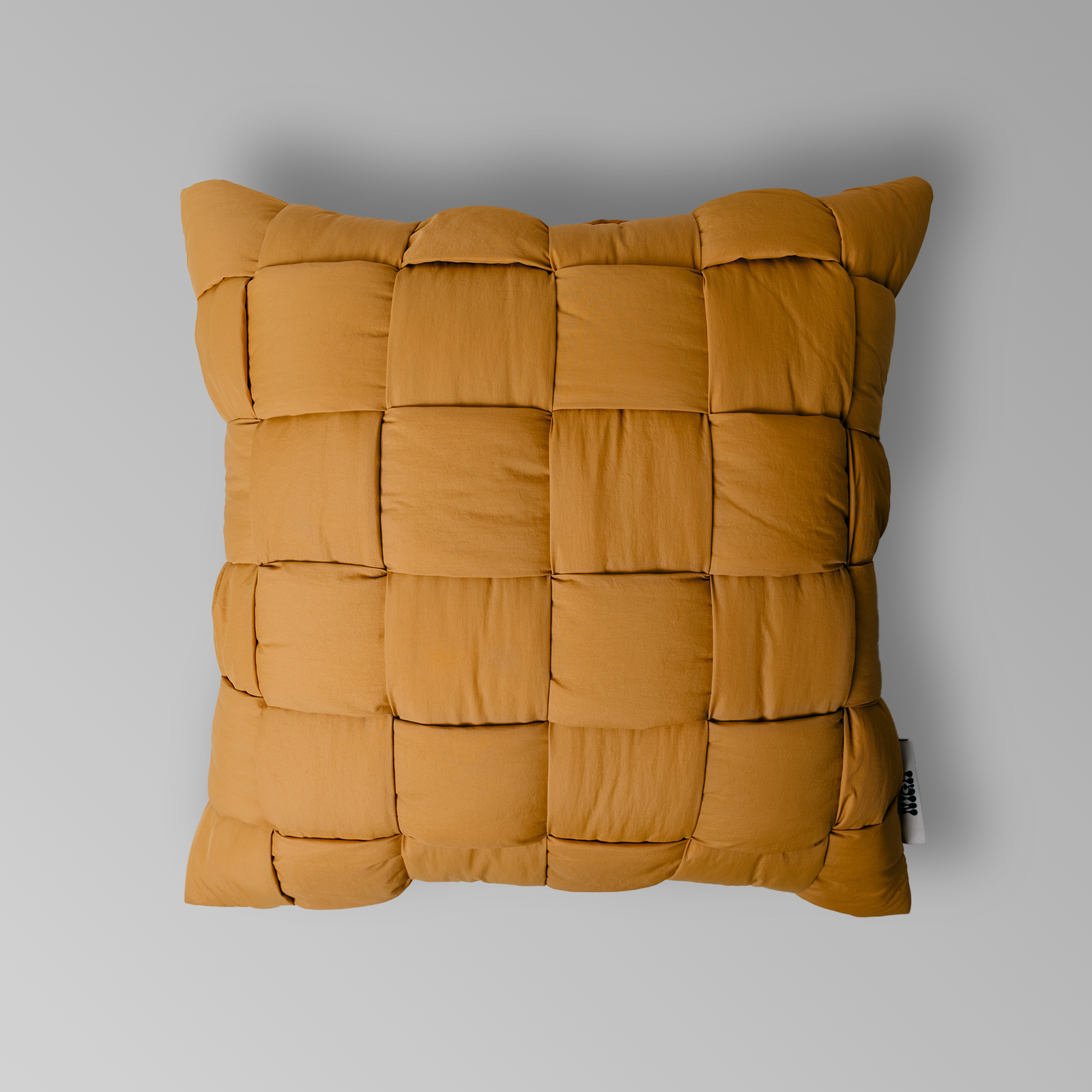 The Weave Pillow - Yurt Yellow