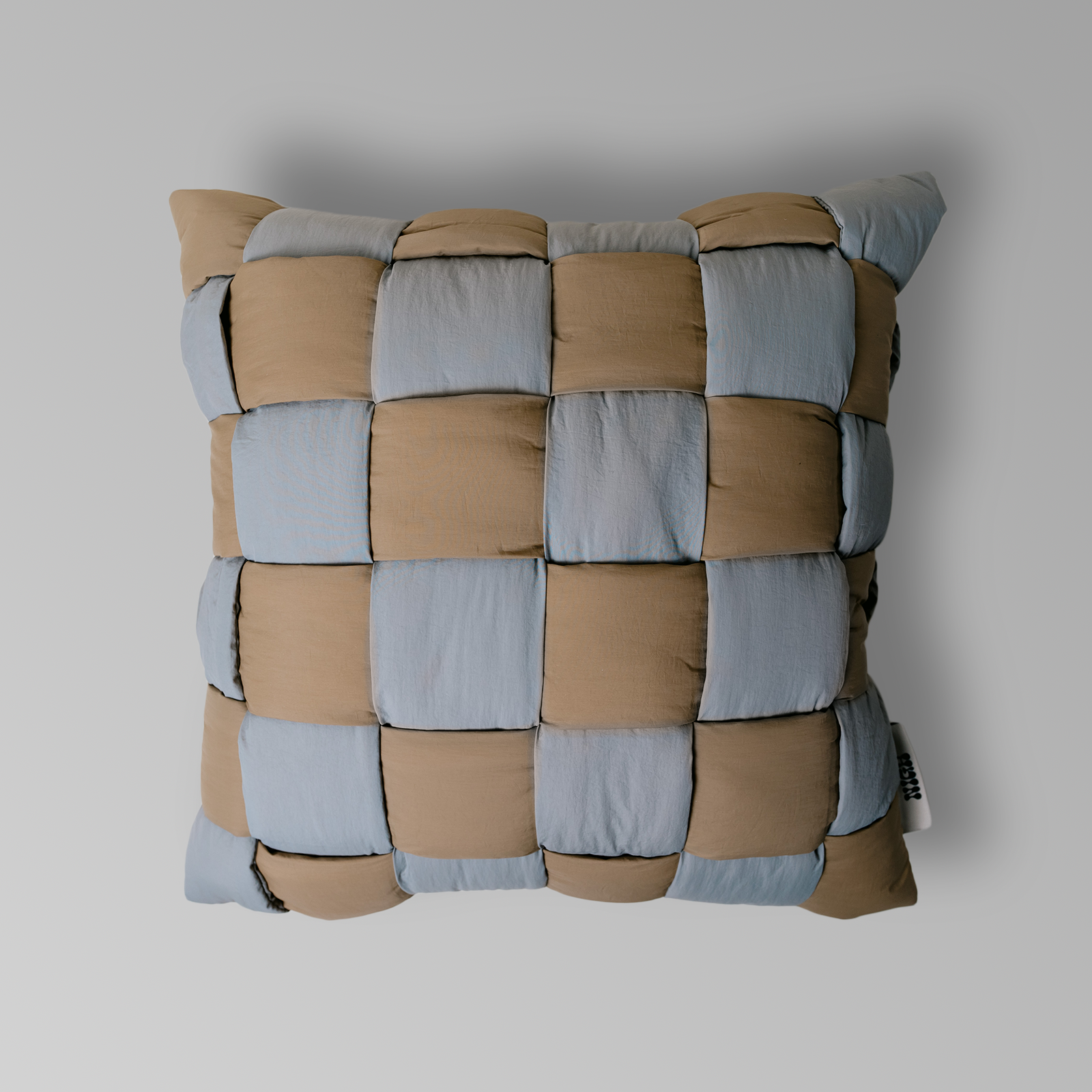 The Weave Pillow - Gravel